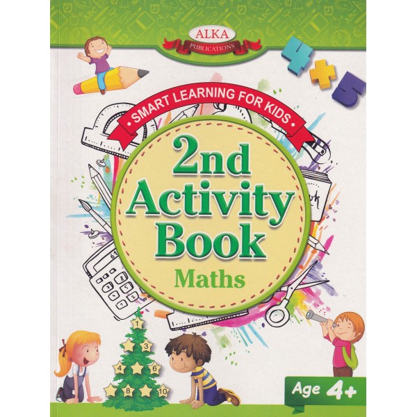 2nd Activity Book - Maths - Age 4+ - Smart Learning For Kids